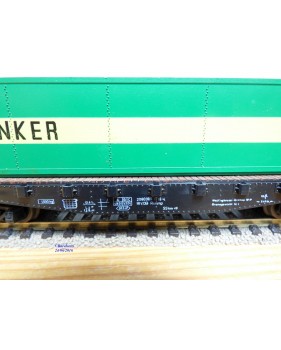 ROCO 4318,  wagon plat chargé d'un conteneur  40'    SCHENKER    DB   BO