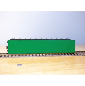 ROCO 4318,  wagon plat chargé d'un conteneur  40'    SCHENKER    DB   BO