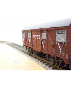 Roco 4373,  wagon couvert  POST   NS    neuf   BO