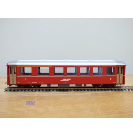 BEMO  3057 , voiture unifiée 1 ère série mixte de  1 ère et  2 ème classe type AB  N°: 1542    RhB  BO