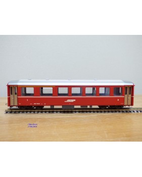 BEMO  3057 , voiture unifiée 1 ère série mixte de  1 ère et  2 ème classe type AB  N°: 1542    RhB  BO