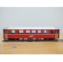 BEMO  3057 , voiture unifiée 1 ère série mixte de  1 ère et  2 ème classe type AB  N°: 1542    RhB  BO
