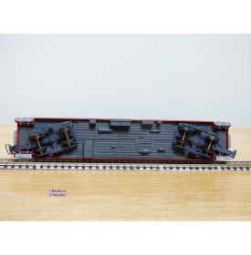 BEMO  3057 , voiture unifiée 1 ère série mixte de  1 ère et  2 ème classe type AB  N°: 1542    RhB  BO