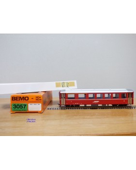 BEMO  3057 , voiture unifiée 1 ère série mixte de  1 ère et  2 ème classe type AB  N°: 1542    RhB  BO