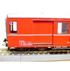 BEMO 3269 122, fourgon à bagages   type D  N° 4212 Viafer Rhetica   RHB  