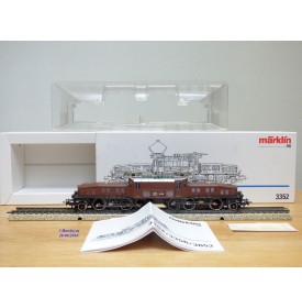 Märklin  3052  , motrice 1CC1 Ce 6/8 III  Crocodile N°: 14301 SBB   BO
