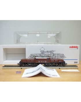 Märklin  3052  , motrice 1CC1 Ce 6/8 III  Crocodile N°: 14301 SBB   BO