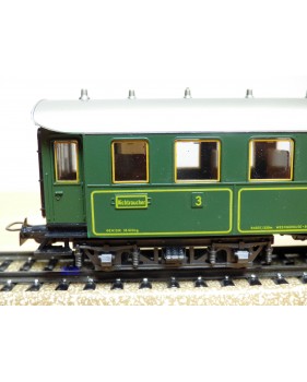 Märklin 4135, voiture  grandes lignes ancienne 3 Kl. type CCü  K.Bay.St.E.  neuf   BO