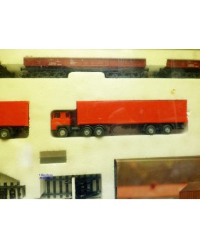 PRIMEX ( Märklin )  4584 Camion et wagon cirque SARRASANI  Neuf  BO 