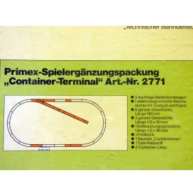 PRIMEX ( Märklin )  2771, coffret complémentaire Container Terminal DB  Neuf   BO 