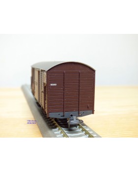 BEMO 2250 110, wagon couvert  N° Gb 5090   Rhb   BO
