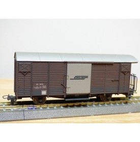 Voiture métallique à portes centrales AB 1157 Rhb BO