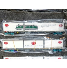 HAG 096.04,  coffret JÜbilaums Set  ( 50 Jahre HAG )   Vernier Meyrin   SBB   neuf   BO