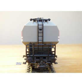 RÖWA 2304 wagon plat chargé de 2 conteneurs LESAGE  DB BO 