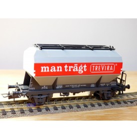 RÖWA 2304 wagon plat chargé de 2 conteneurs LESAGE  DB BO 