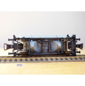 RÖWA 2304 wagon plat chargé de 2 conteneurs LESAGE  DB BO 