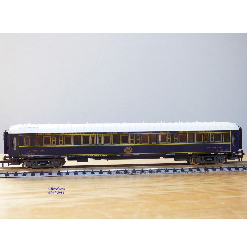 RIVAROSSI 9554, voiture  lits type Lx     N°: 3632 A   CIWL   SNCF   neuf   BO