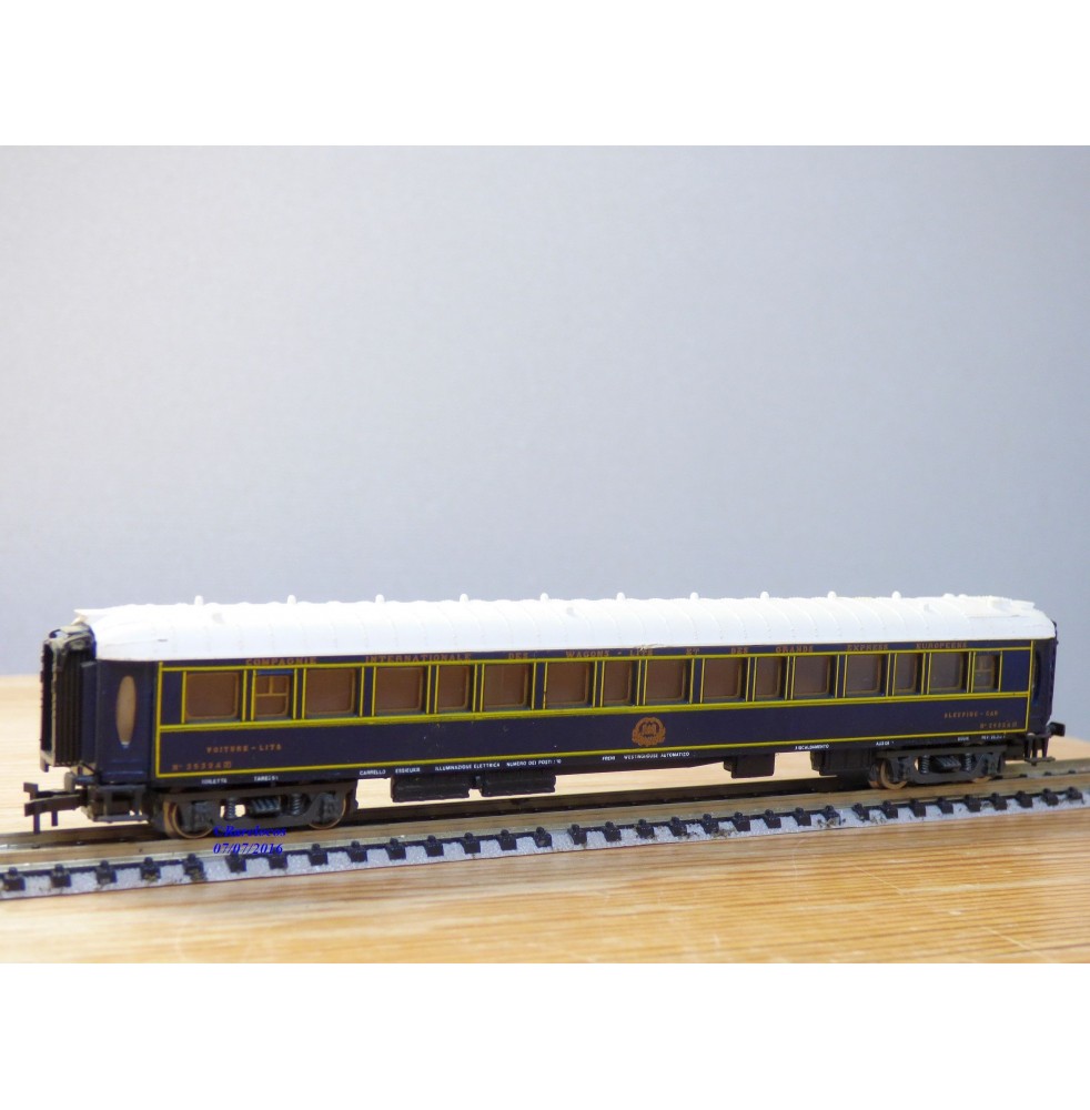 RIVAROSSI voiture lits T2 CIWL 3619 RARE (n°1bis