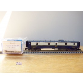 RIVAROSSI 9664,  fourgon à bagages   N°: 1271  M   CIWL SNCF    BO
