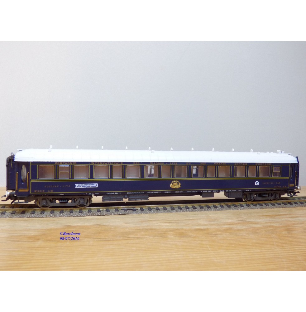 RIVAROSSI  véro 2481,  voiture lits type Lx  CIWL N° 3515  A  