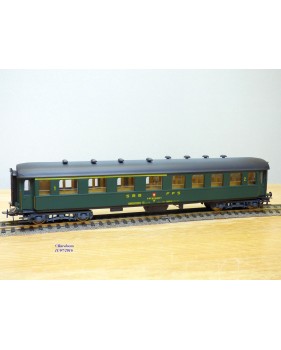 METROPOLITAN  POCHER  7060, voiture métallique lourde  1/2  Kl .  SBB   