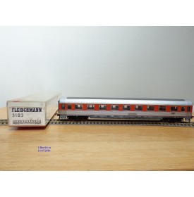 FLEISCHMANN 5183, voiture  inox  1 ère Cl. type Awümz 207   DB    neuf  BO