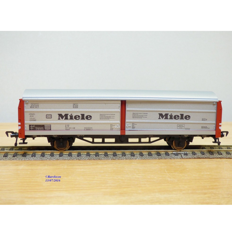 FLEISCHMANN  5338,  wagon à parois coulissantes type Hbis 299  MIELE    neuf    BO