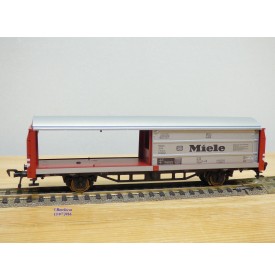 FLEISCHMANN  5338,  wagon à parois coulissantes type Hbis 299  MIELE    neuf    BO