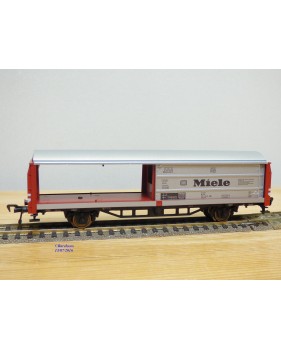 FLEISCHMANN  5338,  wagon à parois coulissantes type Hbis 299  MIELE    neuf    BO