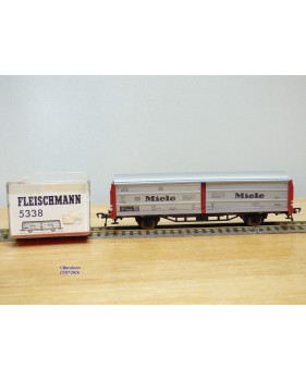 FLEISCHMANN  5338,  wagon à parois coulissantes type Hbis 299  MIELE    neuf    BO