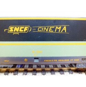 LIMA véro  9212  voiture cinéma  type S5  204  SNCF    BO 