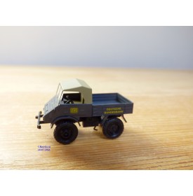 EPOCHE 110087, MERCEDES BENZ UNIMOG  Deutsche Bundesbahn  Neuf  BO  HO  1/87 