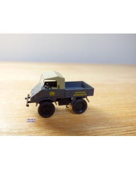EPOCHE 110087, MERCEDES BENZ UNIMOG  Deutsche Bundesbahn  Neuf  BO  HO  1/87 