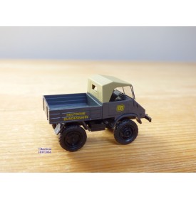 EPOCHE 110087, MERCEDES BENZ UNIMOG  Deutsche Bundesbahn  Neuf  BO  HO  1/87 