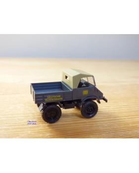 EPOCHE 110087, MERCEDES BENZ UNIMOG  Deutsche Bundesbahn  Neuf  BO  HO  1/87 