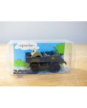 EPOCHE 110087, MERCEDES BENZ UNIMOG  Deutsche Bundesbahn  Neuf  BO  HO  1/87 