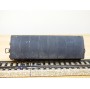 HAG  340 . 04, wagon couvert à plate forme  de serre freins  vert  type  K3  patiné  SBB  BO