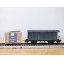 HAG  340 . 04, wagon couvert à plate forme  de serre freins  vert  type  K3  patiné  SBB  BO