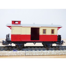 MÄRKLIN   4108,   fourgon à bagages mixte  à plate forme d'extrémité et guérite   à 2 essieux  Chemins de fer privés  neuf  BO 