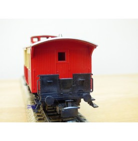 MÄRKLIN   4108,   fourgon à bagages mixte  à plate forme d'extrémité et guérite   à 2 essieux  Chemins de fer privés  neuf  BO 
