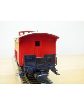 MÄRKLIN   4108,   fourgon à bagages mixte  à plate forme d'extrémité et guérite   à 2 essieux  Chemins de fer privés  neuf  BO 