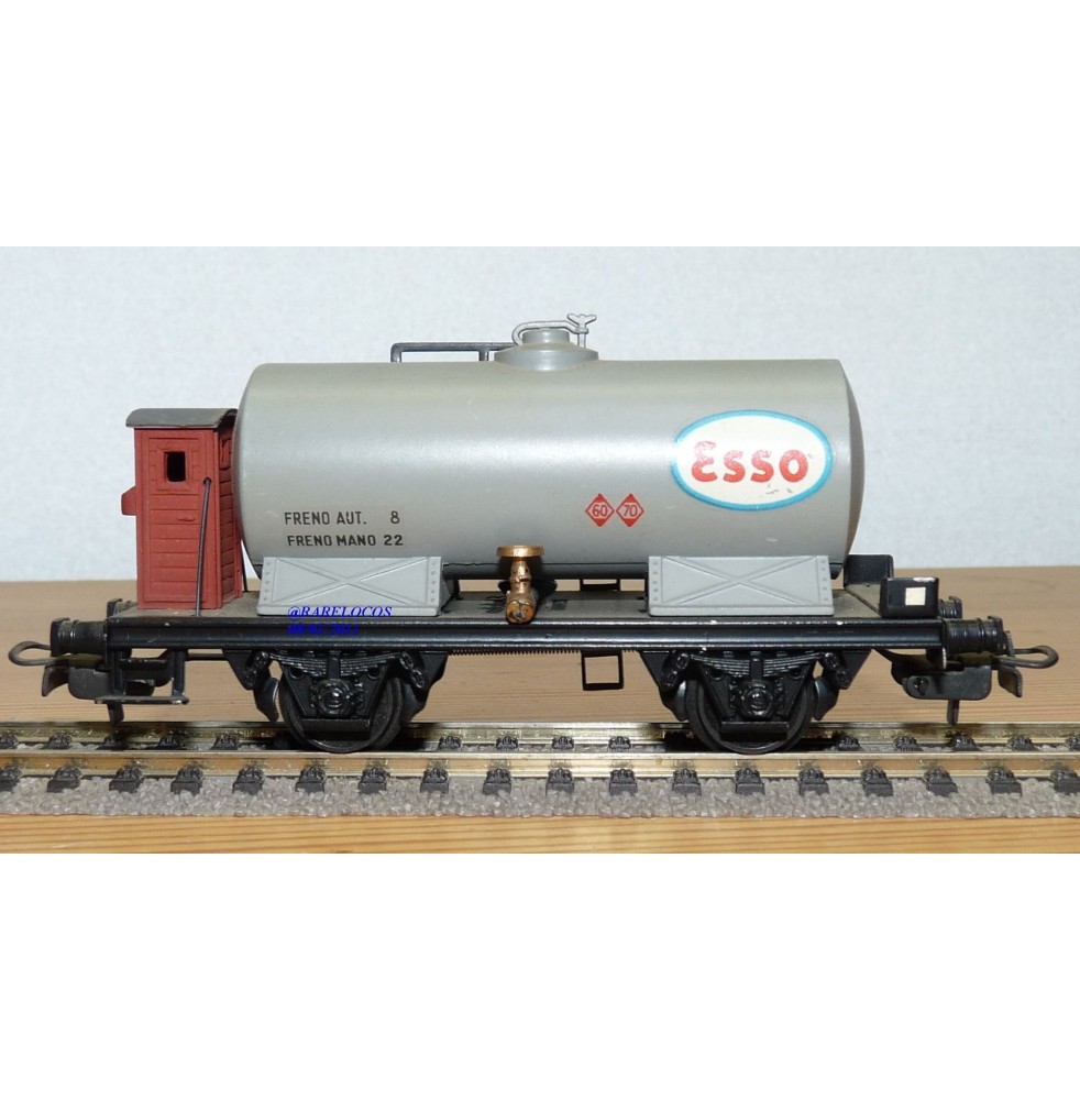 ELECTROTREN 907/2 wagon citerne à guérite ESSO RENFE 