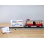 MÄRKLIN   4108,   fourgon à bagages mixte  à plate forme d'extrémité et guérite   à 2 essieux  Chemins de fer privés  neuf  BO 