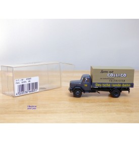 BREKINA  46005, camion bâché MAGIRUS DEUTZ  Deutsche Bundesbahn  Collico     neuf  BO  1/87 ème HO 