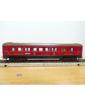 Märklin 4032 voiture grandes lignes A4ümg à feux de fin de convoi 1 Kl. DB BO