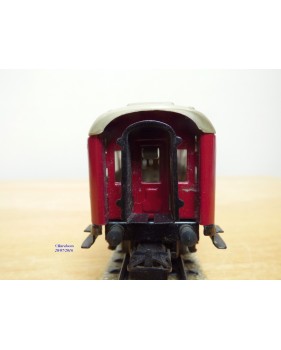 Märklin 4032 voiture grandes lignes A4ümg à feux de fin de convoi 1 Kl. DB BO