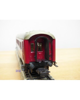 Märklin 4032 voiture grandes lignes A4ümg à feux de fin de convoi 1 Kl. DB BO