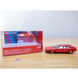 HERPA  ????,  BMW M1  rouge IAA  2007  Neuf   BO  1/87   HO