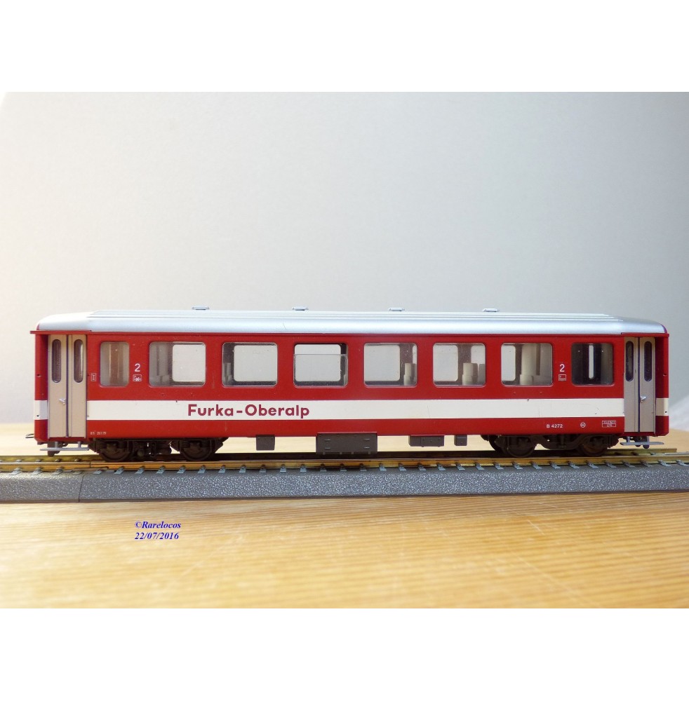 BEMO   3255 222 ,  voiture  courte   2 ème classe type B  N° 4272   FO    