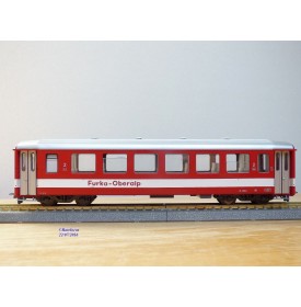 Voiture métallique à portes centrales AB 1157 Rhb BO